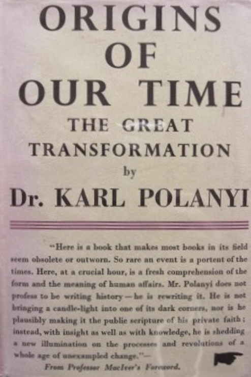 The Great Transformation book cover placeholder